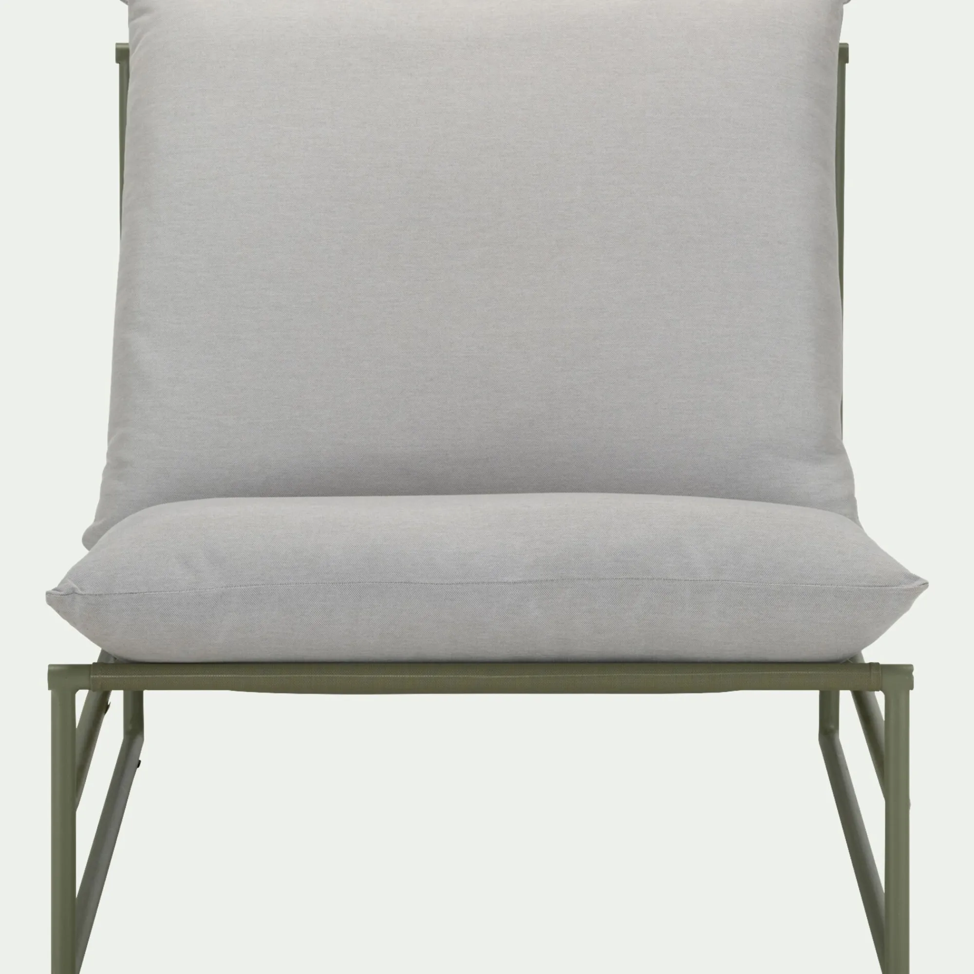 alinea Fauteuil De Jardin*Fauteuil de jardin en aluminium - cèdre Vert