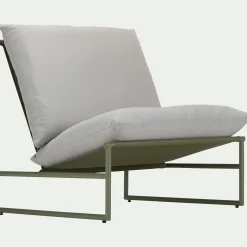 alinea Fauteuil De Jardin*Fauteuil de jardin en aluminium - cèdre Vert