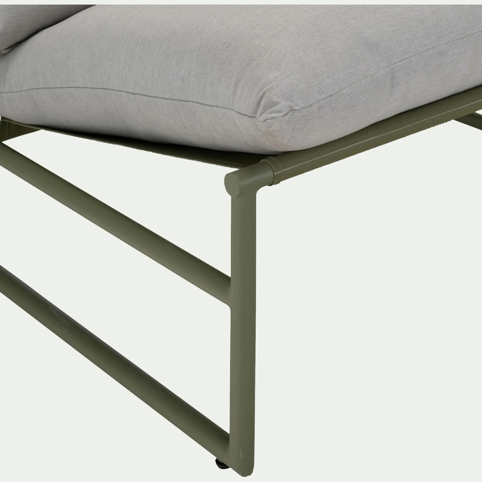 alinea Fauteuil De Jardin*Fauteuil de jardin en aluminium - cèdre Vert