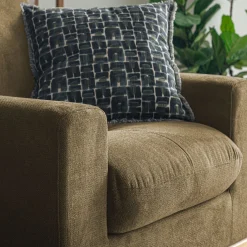 alinea Fauteuil*Fauteuil en tissu crown - Vert cèdre