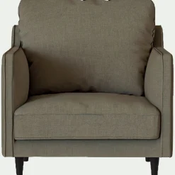alinea Fauteuil*Fauteuil en tissu mixte - Vert cèdre