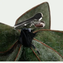 alinea Suspension De Noël|Décoration À Suspendre*Fleur à clip en feutre 14x12cm - Vert