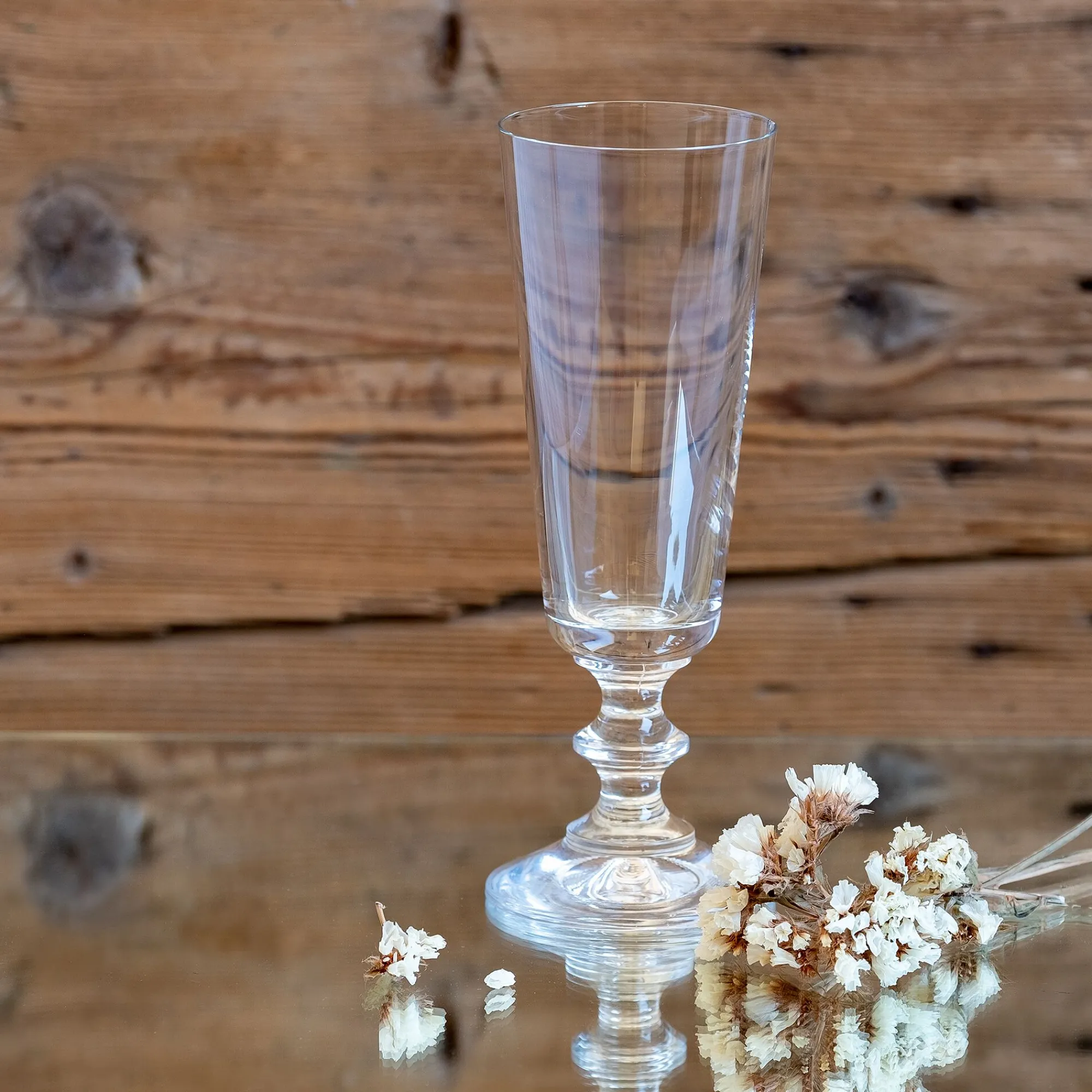 alinea Verre À Pied|Flûte Et Coupe De Champagne*Flûte à champagne conique en verre 17cl - Transparent