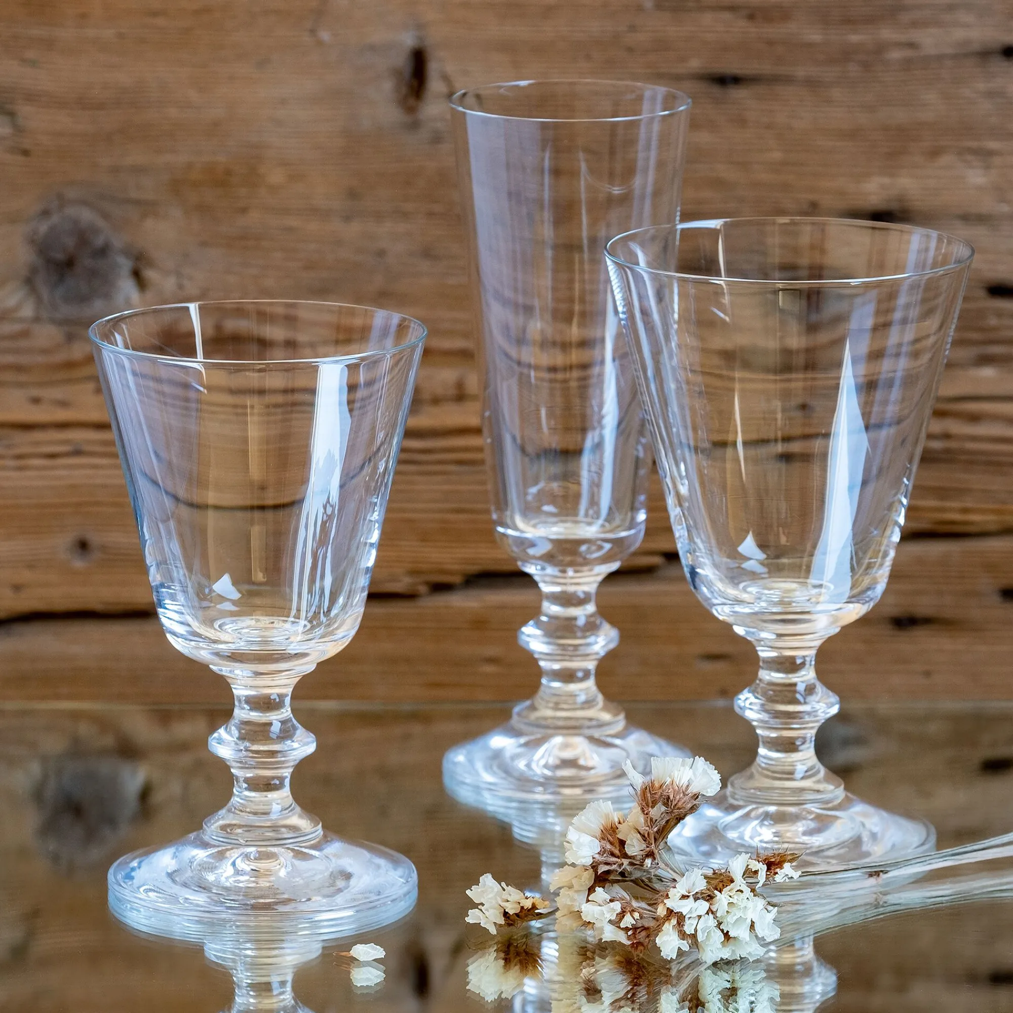 alinea Verre À Pied|Flûte Et Coupe De Champagne*Flûte à champagne conique en verre 17cl - Transparent
