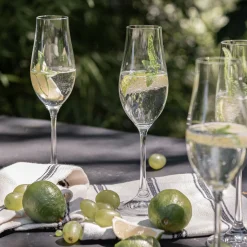 alinea Verre À Pied|Flûte Et Coupe De Champagne*Flûte à champagne en verre 20cl - Transparent
