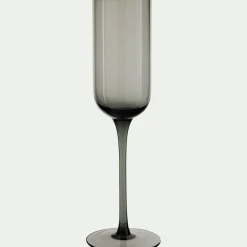 alinea Verre À Pied|Flûte Et Coupe De Champagne*Flûte à champagne en verre 18,5cl - Gris