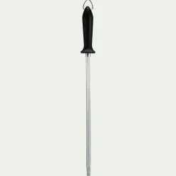 alinea Couteau De Cuisine*Fusil à aiguiser professionnel avec mèche en diamant - Noir