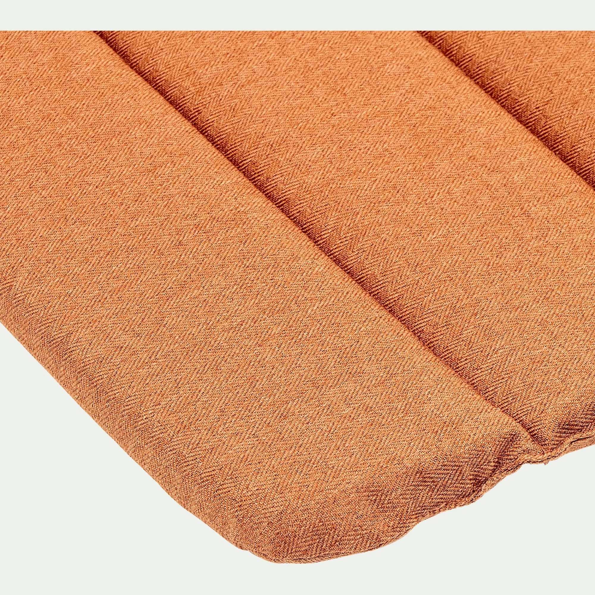 alinea Galette Chaise Exterieur*Galette de chaise indoor & outdoor en tissu déperlant - rustrel Marron