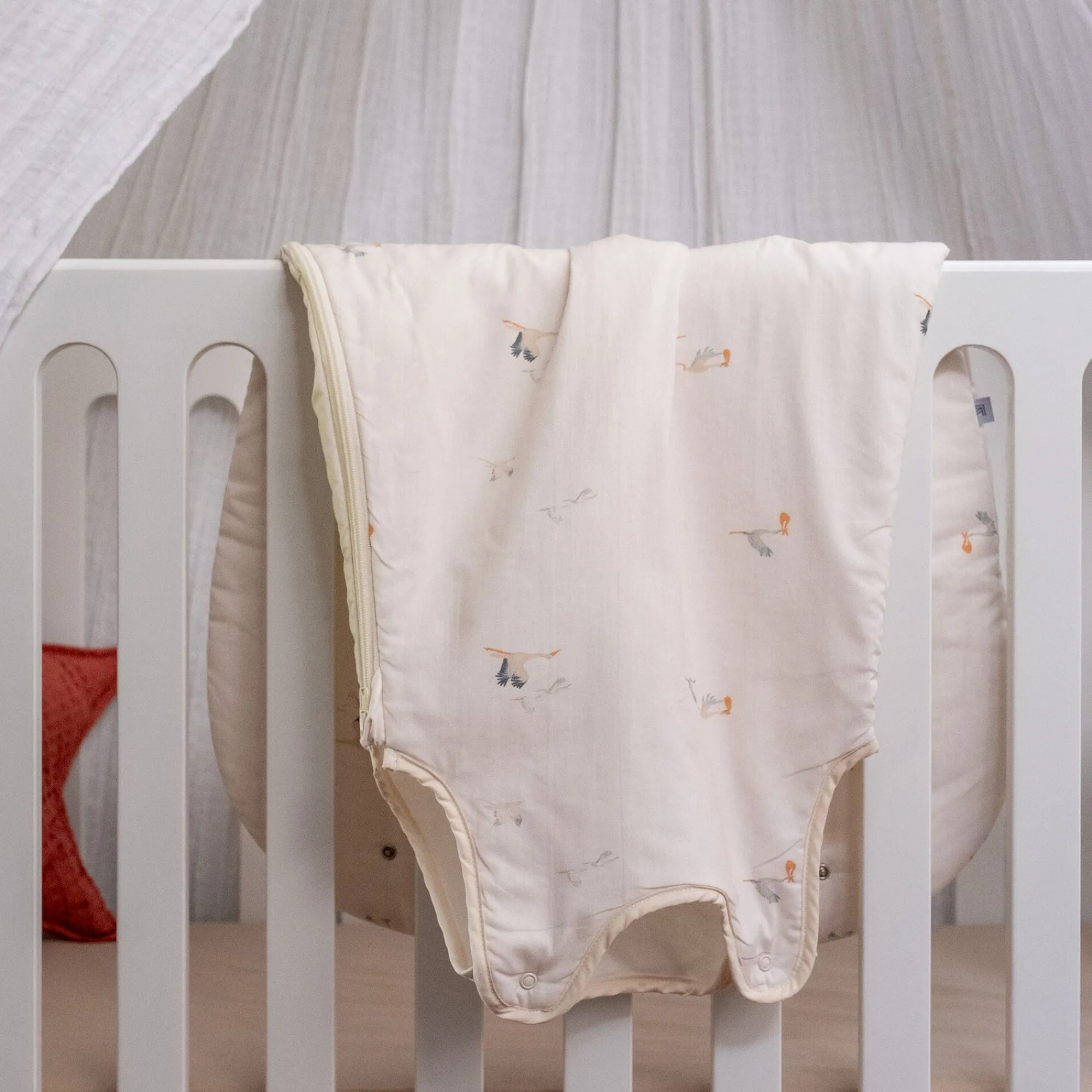 alinea Bureau Enfant|Linge Pour Bébé*Gigoteuse évolutive en coton bio 90x48cm - Blanc