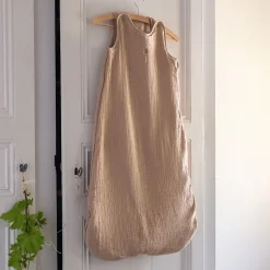alinea Bureau Enfant|Linge Pour Bébé*Gigoteuse évolutive en gaze de coton bio - noisette Marron