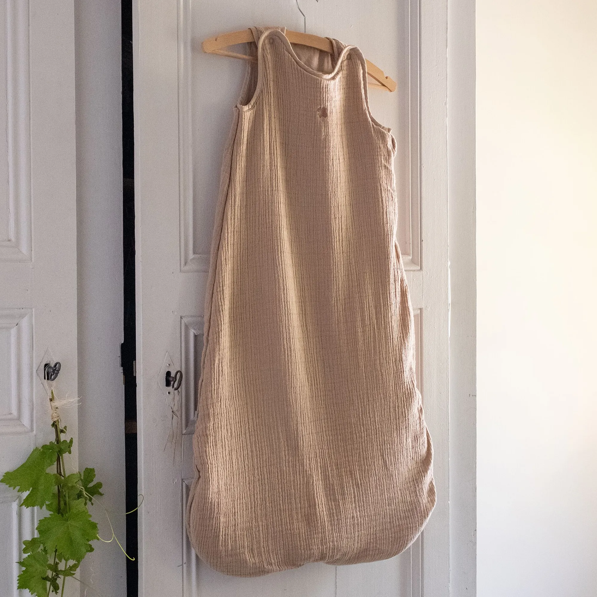 alinea Bureau Enfant|Linge Pour Bébé*Gigoteuse évolutive en gaze de coton bio - noisette Marron