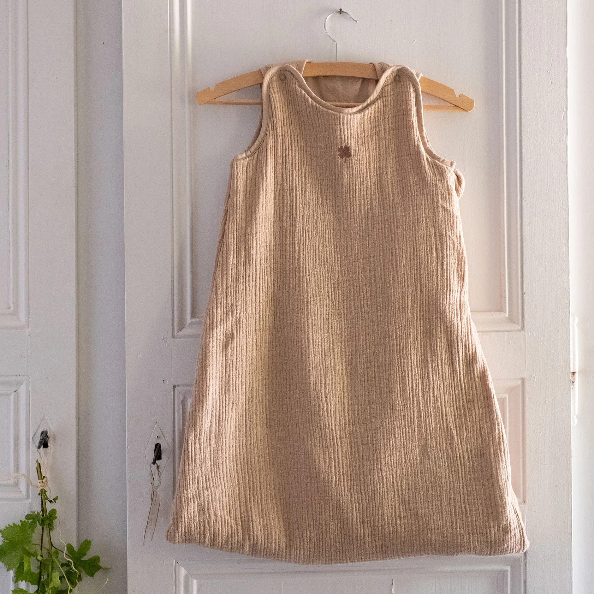 alinea Bureau Enfant|Linge Pour Bébé*Gigoteuse évolutive en gaze de coton bio - noisette Marron
