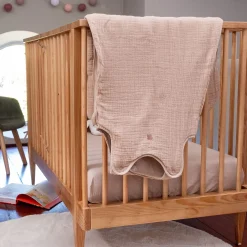 alinea Bureau Enfant|Linge Pour Bébé*Gigoteuse évolutive en gaze de coton bio - noisette Marron