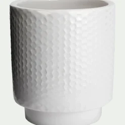alinea Accessoire De Salle De Bain*Gobelet en céramique H9,5cm - ventoux Blanc