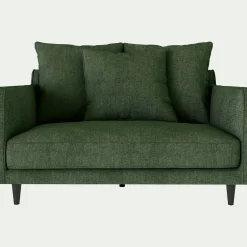 alinea Fauteuil|Petit Canapé*Grand fauteuil fixe en tissu monclar - cèdre Vert