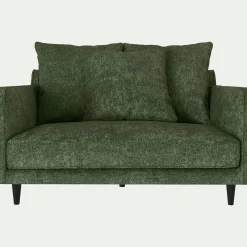 alinea Fauteuil|Petit Canapé*Grand fauteuil fixe en tissu genesis - cèdre Vert