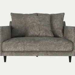 alinea Fauteuil|Petit Canapé*Grand fauteuil fixe en tissu joint - alpilles Beige