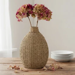 alinea Décoration À Poser|Vase*Grand vase en jonc de mer H51cm - Naturel