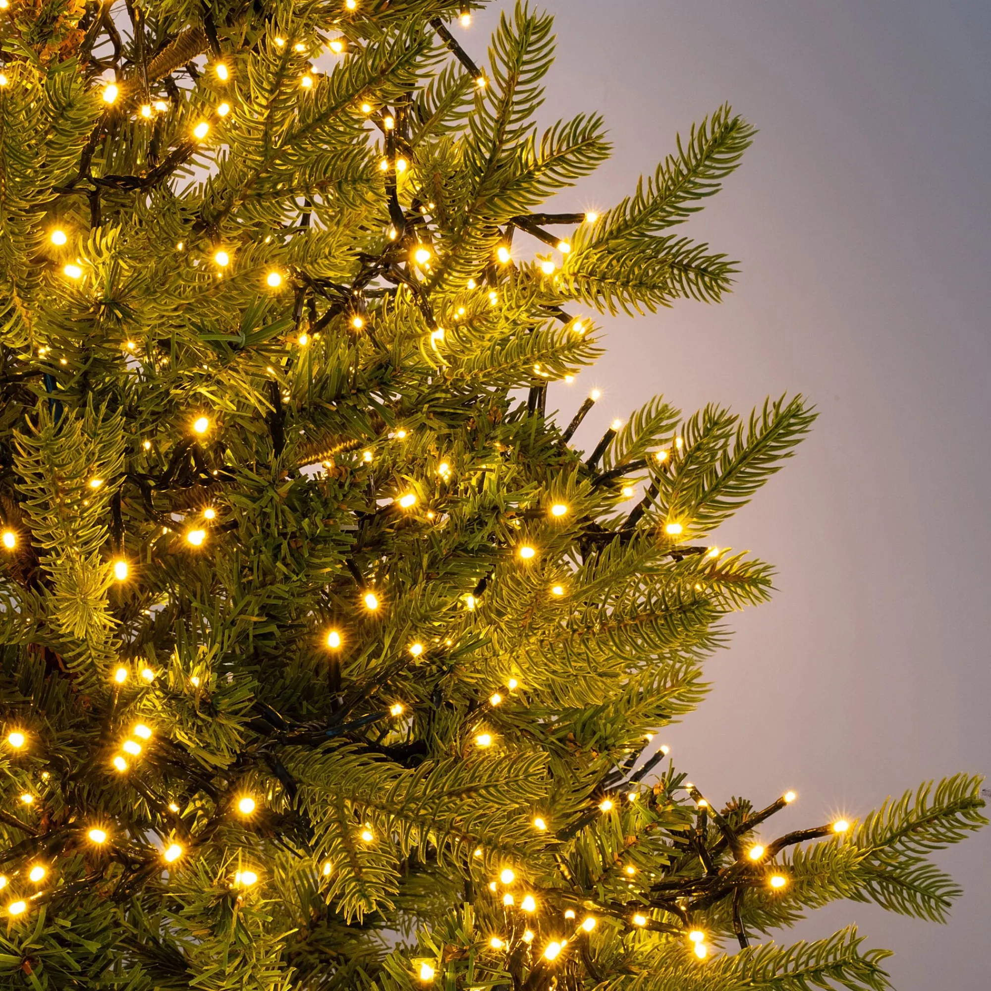 alinea Guirlande De Noël*Guirlande lumineuse grappe 5,60m - Jaune