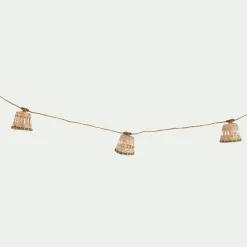 alinea Luminaire Exterieur|Lampes Solaires & Nomades*Guirlande lumineuse solaire naturelle 8m - Beige