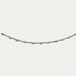 alinea Guirlande De Noël*Guirlande pailletée en pines de pin - L120cm Marron