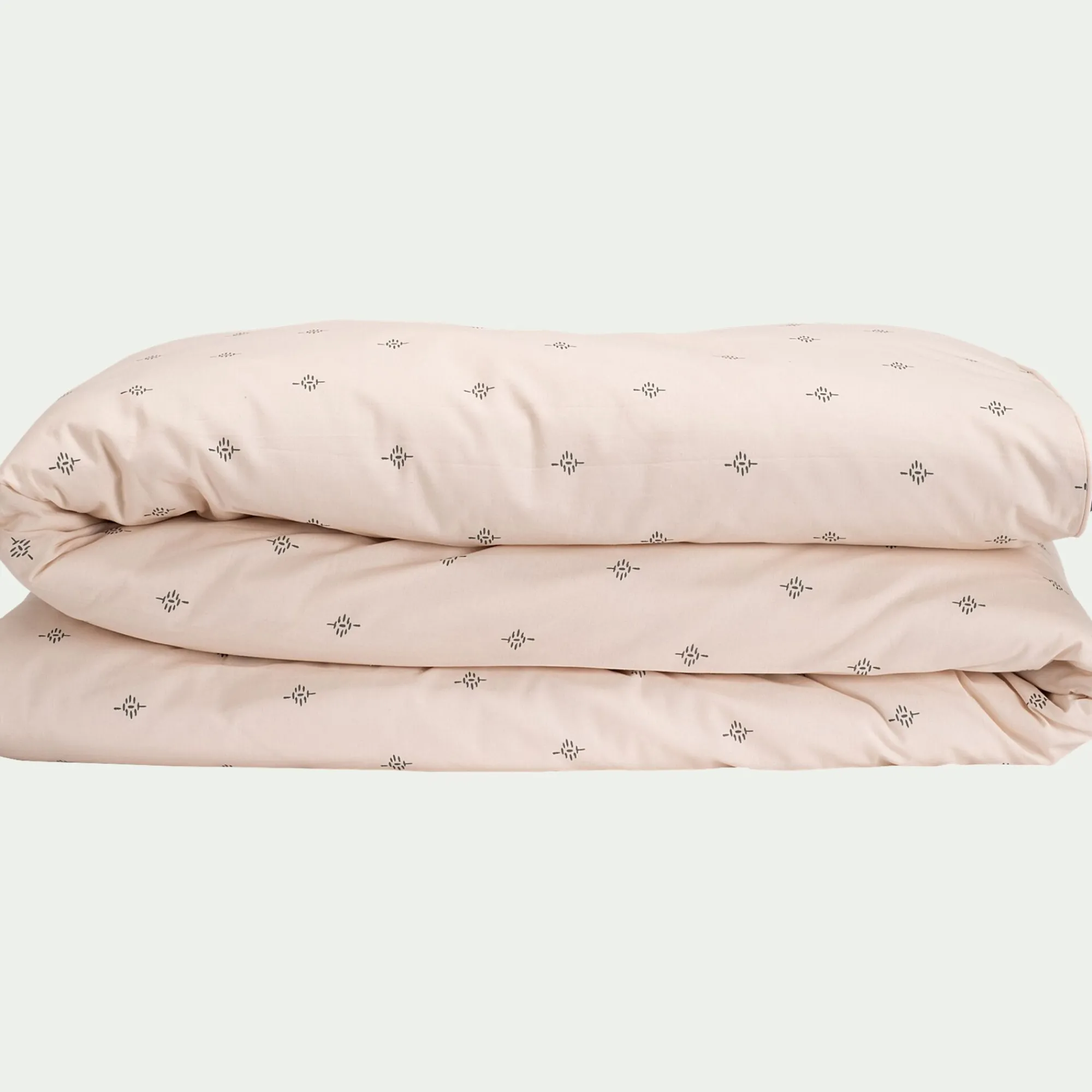 alinea Housse De Couette*Housse de couette à motifs 240x220cm en coton - Vert