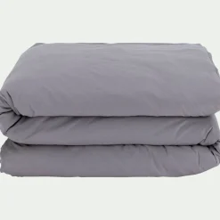 alinea Housse De Couette*Housse de couette en coton 240x220cm - restanque Gris