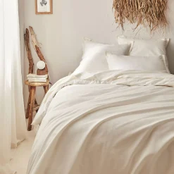 alinea Housse De Couette*Housse de couette en coton bio 240x220cm - ventoux Blanc