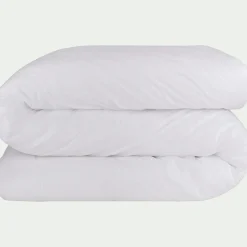 alinea Housse De Couette*Housse de couette en coton 240x220cm - Blanc