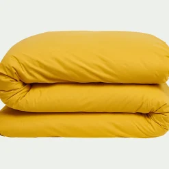 alinea Housse De Couette*Housse de couette en coton - genet 240x220cm Jaune