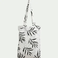 alinea Parure De Lit*Housse de couette 240x220cm et 2 taies d'oreiller 63x63cm en coton - motifs branches d'aloyse Blanc