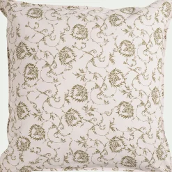 alinea Parure De Lit*Housse de couette 240x220cm et 2 taies d'oreiller 63x63cm en coton motif baroque - Blanc