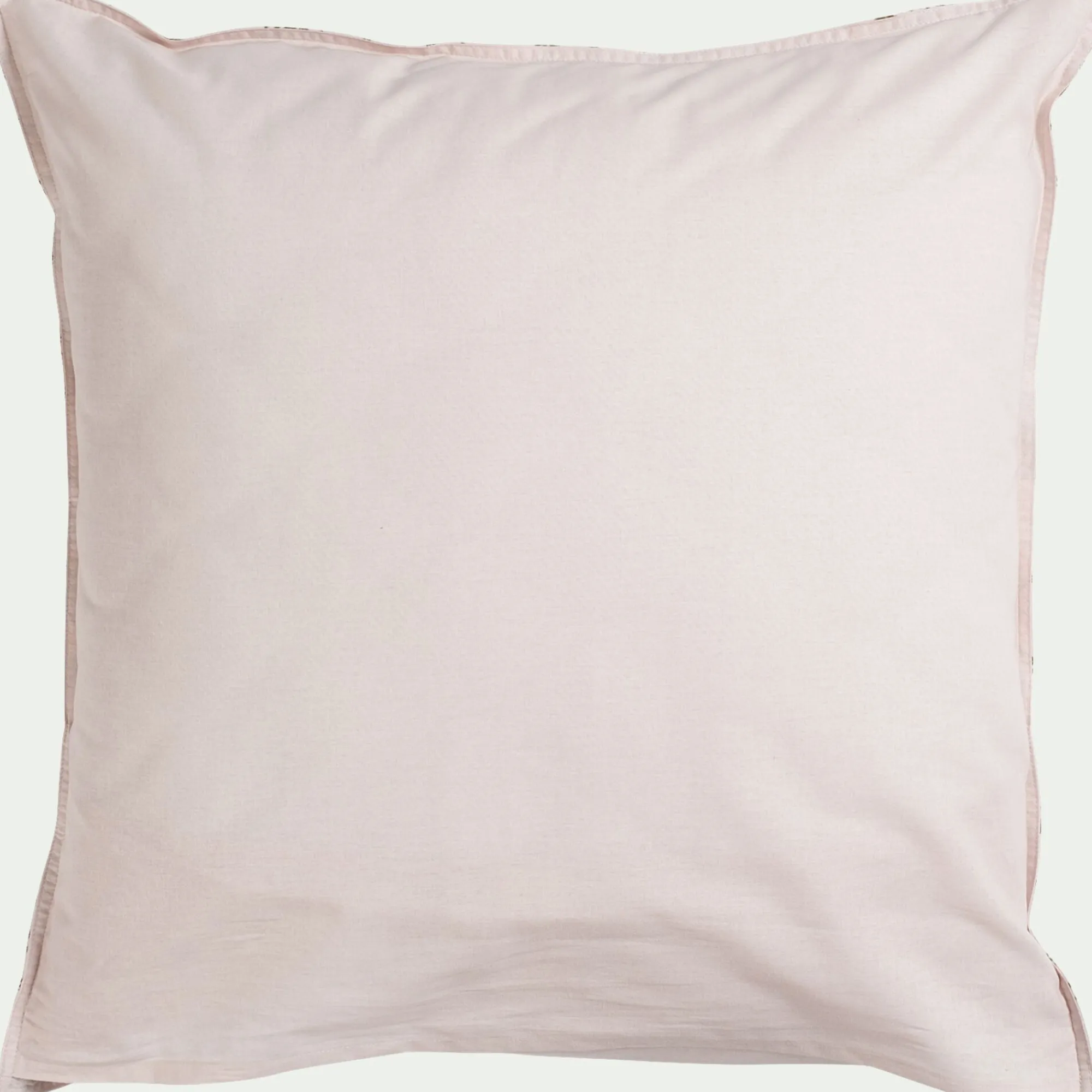 alinea Parure De Lit*Housse de couette 240x220cm et 2 taies d'oreiller 63x63cm en coton motif baroque - Blanc