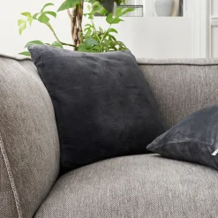 alinea Coussin|Housse De Coussin*Housse de coussin effet polaire 40x40cm - ardoise Gris