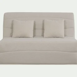 alinea Housse Clic-Clac & Bz*Housse pour canapé BZ et 2 housses de coussin 160x200 cm - Beige