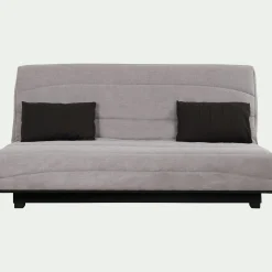 alinea Housse Clic-Clac & Bz*Housse pour canapé clic-clac et 2 housses de coussin 130x190cm - borie Gris