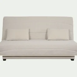 alinea Housse Clic-Clac & Bz*Housse pour clic-clac et 2 housses de coussin 130x190 cm - Beige