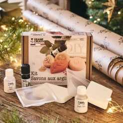 alinea Cosmétique*Kit de création de savons à l'argile Marron