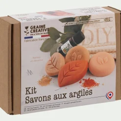 alinea Cosmétique*Kit de création de savons à l'argile Marron