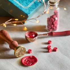 alinea Objet Décoratif De Noël*Kit pour sceau de cire - Rouge