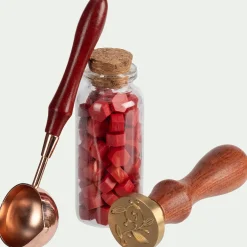 alinea Objet Décoratif De Noël*Kit pour sceau de cire - Rouge