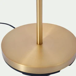 alinea Lampadaire Droit*Lampadaire électrifié droit en acier H180cm - Doré