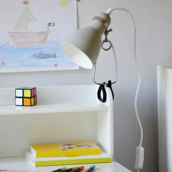 alinea Matelas Enfant|Lampe Chambre Enfant*Lampe à pince - olivier h29,5cm Vert