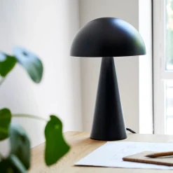 alinea Lampe De Chevet|Lampe De Bureau*Lampe à poser électrifiée en acier H32cm - Noir