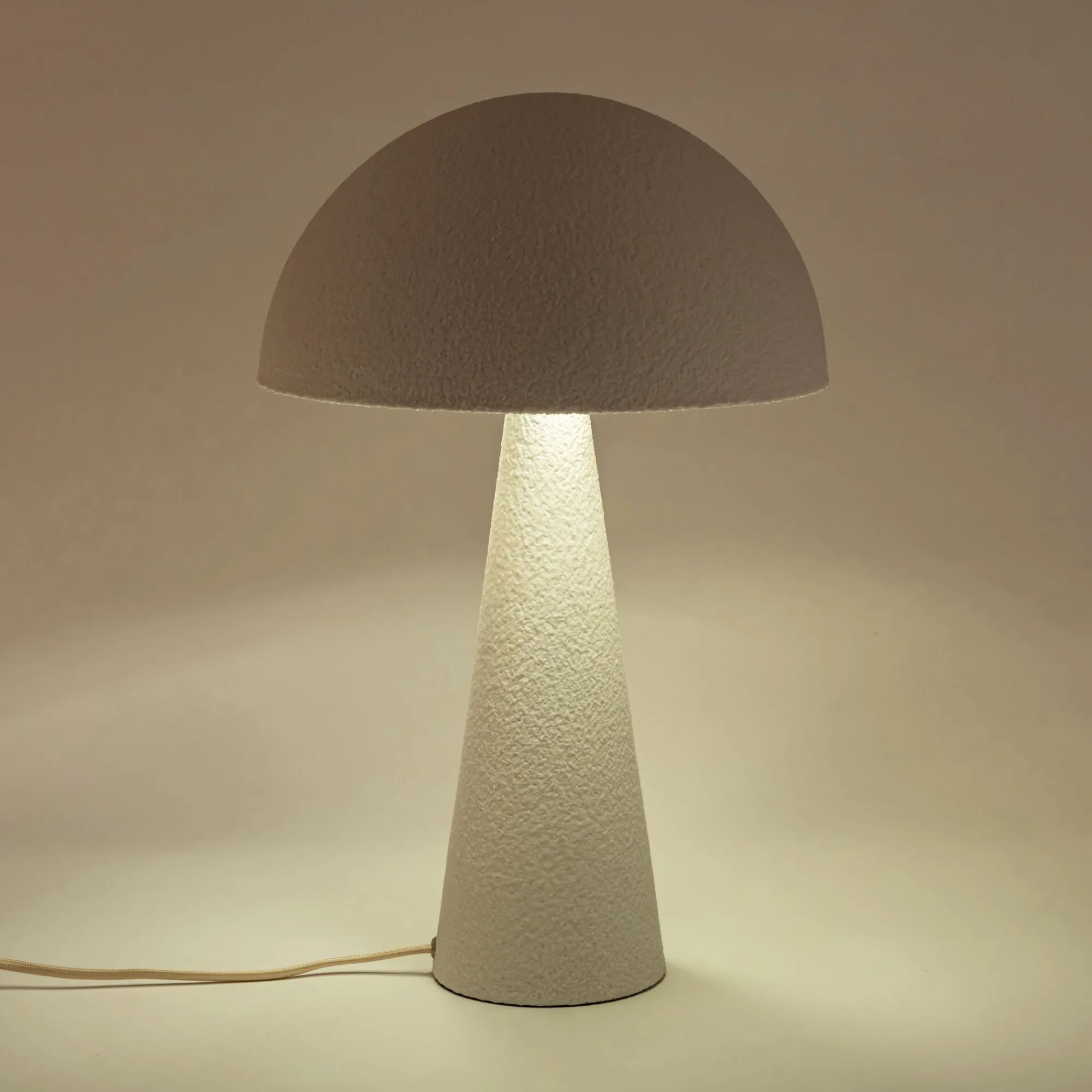 alinea Lampe De Chevet|Lampe De Bureau*Lampe à poser électrifiée en acier H30cm - Blanc