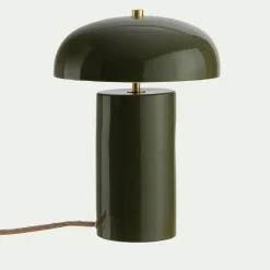 alinea Lampe À Poser*Lampe à poser électrifiée en porcelaine D23,2cm - Vert