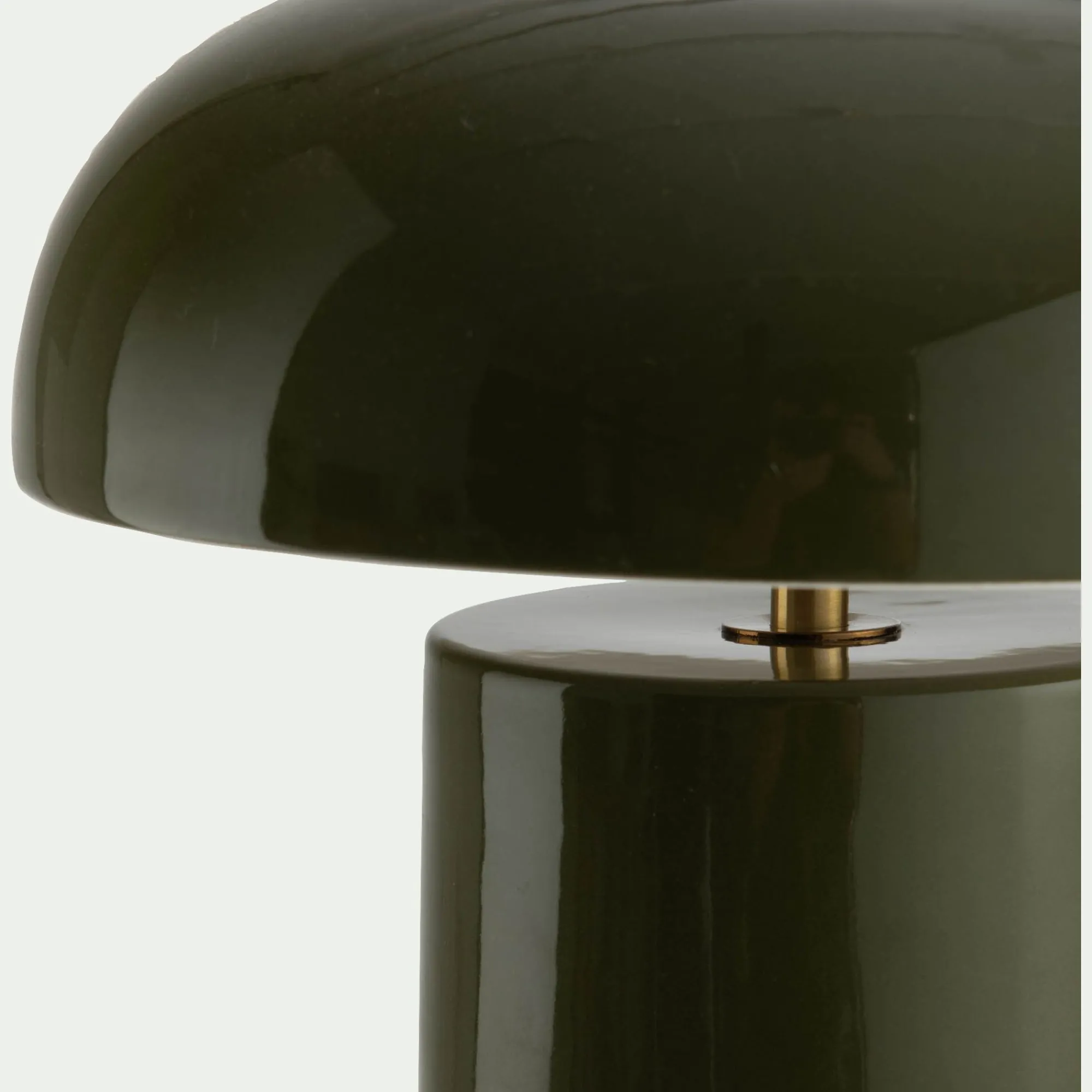 alinea Lampe À Poser*Lampe à poser électrifiée en porcelaine D23,2cm - Vert
