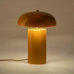 alinea Lampe À Poser*Lampe à poser électrifiée en porcelaine D23,2cm - Jaune