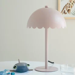 alinea Matelas Enfant*Lampe à poser électrifiée en acier H31,5cm - Rose