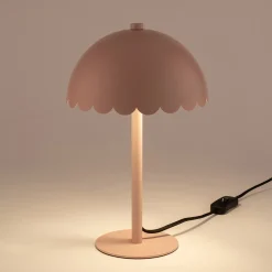 alinea Matelas Enfant*Lampe à poser électrifiée en acier H31,5cm - Rose